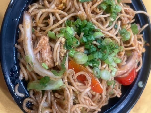 Schezwan Stir Fry Rice (Veg).
