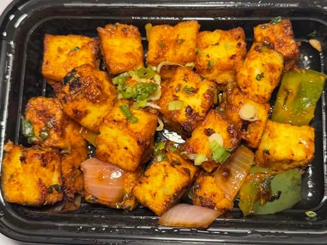 Chilli Paneer.
